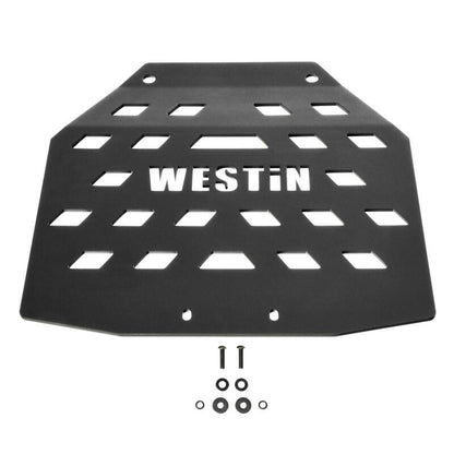 Westin/Snyper 18-21 Jeep Wrangler JL Transfer Case Skid Plate - Textured Black 42-21085 42-21085 Photo - Unmounted