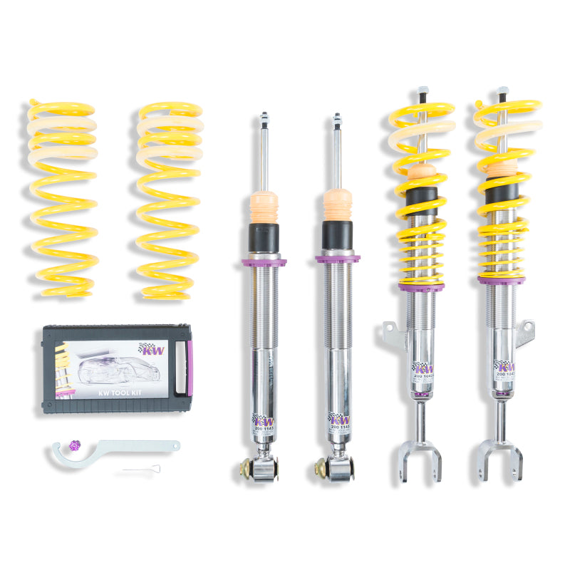 KW Coilover Kit V3 2017+ BMW 5 Series (G30) 2wd w/o Electronic Dampers 352200BU 352200BU Photo - Primary
