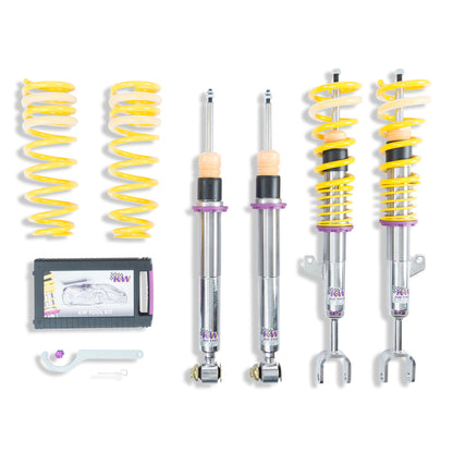 KW Coilover Kit V3 2017+ BMW 5 Series (G30) 2wd w/o Electronic Dampers 352200BU 352200BU Photo - Primary