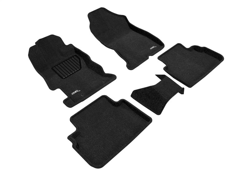 3D MAXpider 17-22 Subaru Impreza Elegant 1st 2nd Row - Floor Mat Set (Black) L1SB02204709 L1SB02204709 Photo - Primary