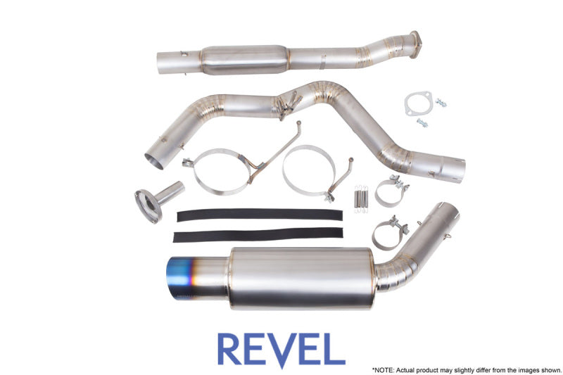 Revel 15-21 WRX/STi 11-14 WRX STi 08-14 WRX Ultra Ti Titanium Single Exit Catback Exhaust T60188R T60188R User 1