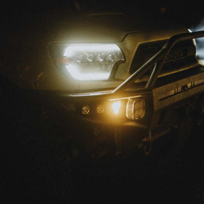 KC HiLiTES FLEX ERA 3 Dual Mode SAE Fog Lights - 2-Light Master Kit for Toyota Aftermarket Bumper 97155 97155 User 9