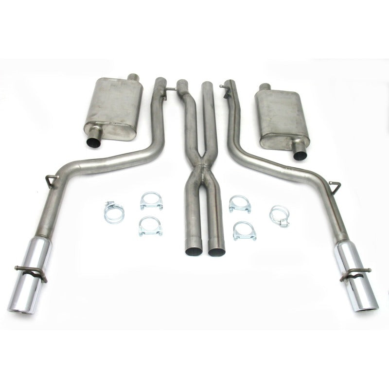 JBA 05-10 Chrysler/Dodge Cars 5.7L 409SS Dual Rear Exit Cat-Back Exhaust 40-1600 40-1600 Photo - Primary