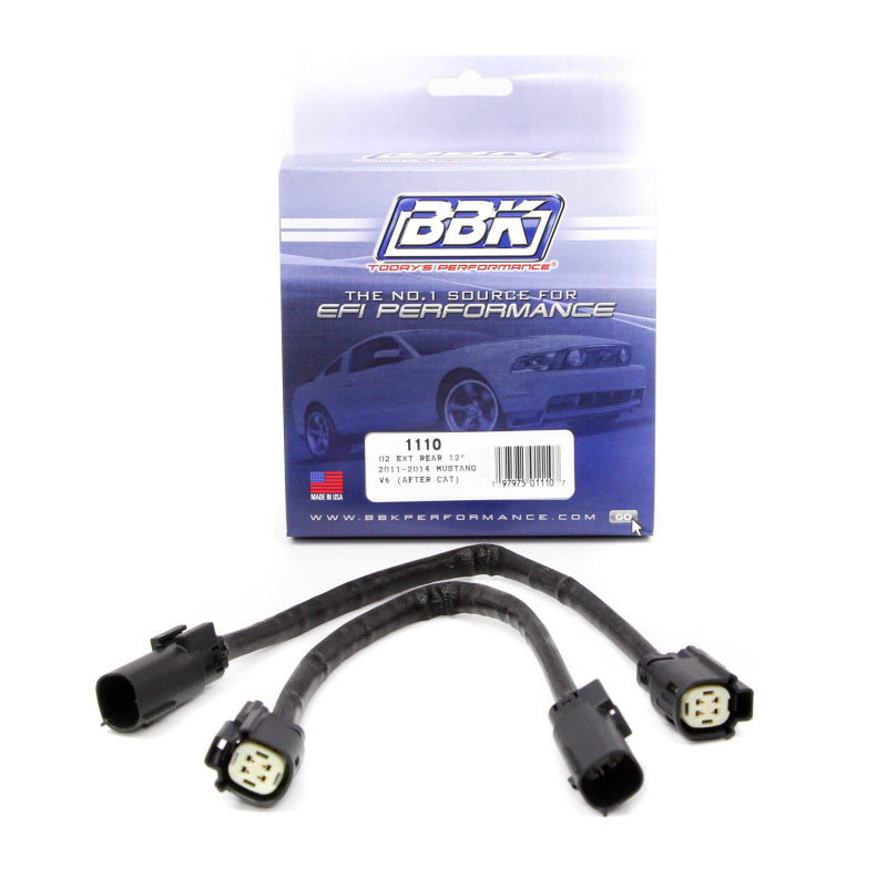 BBK Performance 2011-14 Ford Mustang GT 5.0L & V6 3.7L Rear 24" O2 Extensions 1110 Photo - Primary