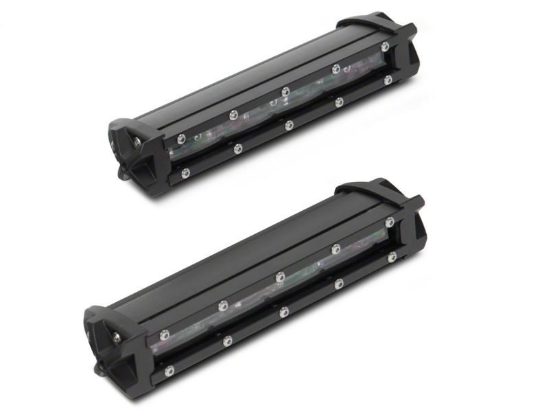 Raxiom 18-23 Jeep Wrangler JL Axial Series 6-In Rear Window Mounted LED Light Bars J171201 J171201 Photo - Close Up