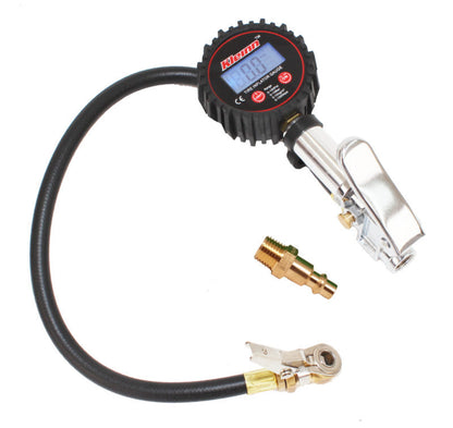Kleinn Air Horns Kleinn Digital Tire Inflator w/ Gauge/ Bleed Valve/ / Locking Chuck 0-160 PSI 59830 59830 Photo - Primary