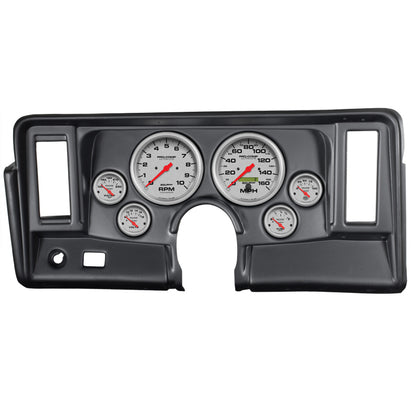 Autometer Ultra-Lite 69-76 Nova Dash Kit 6pc Tach / MPH / Fuel / Oil / WTMP / Volt 7024-UL 7024-UL Photo - Primary