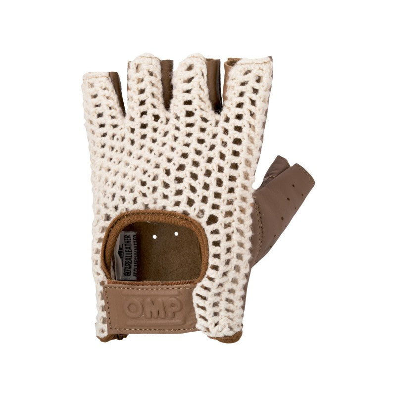 OMP Tazio Vintage Glove Cream/Brown Leather - SizeXL IB0-0747-A01-010-XL IB0-0747-A01-010-XL Photo - Primary