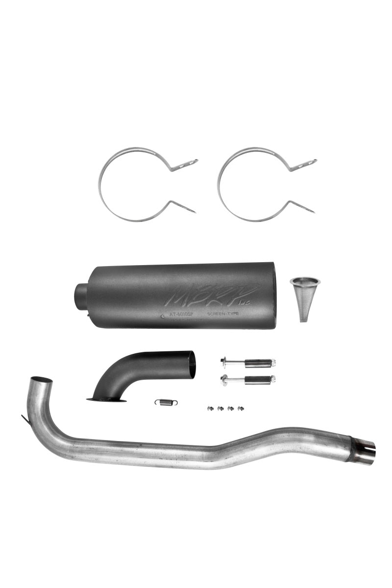 MBRP 06-14 Honda TRX 680FA/FGA Slip-On Exhaust System w/Sport Muffler AT-6108SP AT-6108SP Photo - lifestyle view