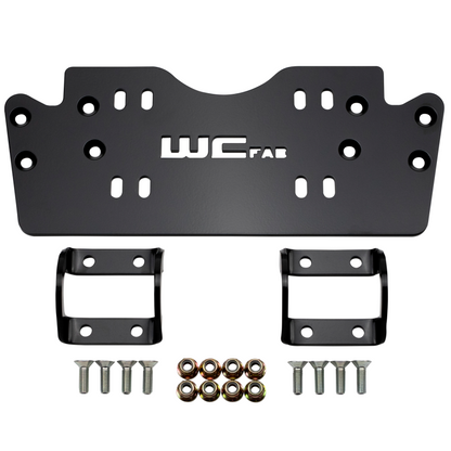 Wehrli 2019+ Honda Talon X/R Winch Mount Plate Kit - WCFab Front Bumper WCF102005 WCF102005 User 1