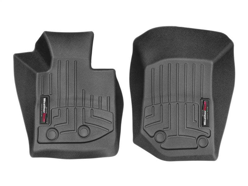 WeatherTech 94-99 BMW 3 Series / 98-99 M3 Convertible Only Front FloorLiners - Black 449101 449101 Photo - Unmounted