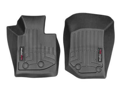 WeatherTech 94-99 BMW 3 Series / 98-99 M3 Convertible Only Front FloorLiners - Black 449101 449101 Photo - Unmounted