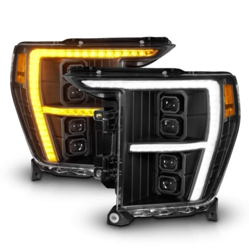 ANZO 21-23 Ford F-150 (w/Factory Halogen) Z-Series Full LED Proj Headlights - Pass. Side ONLY 111593X-R