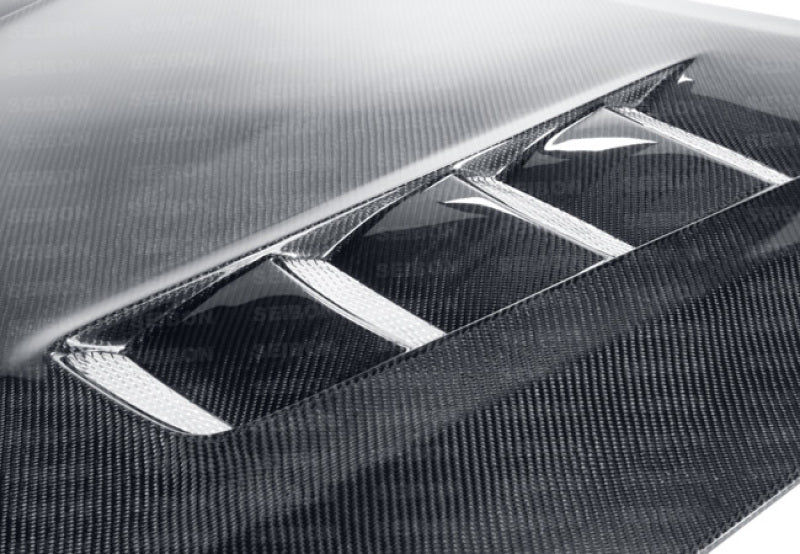 Seibon Carbon Fiber Hood for 2006-2013 Lexus IS250/350 and 2010-2012 Lexus IS C HD0607LXIS-TSII Photo - Primary