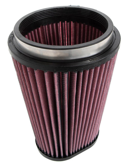 K&N Engineering K&N Universal Round Clamp-On Air Filter 4-1/2in FLG, 5-7/8in B, 3-1/4in X 4-1/2in T, 8in H RU-1021 RU-1021 Photo - lifestyle view