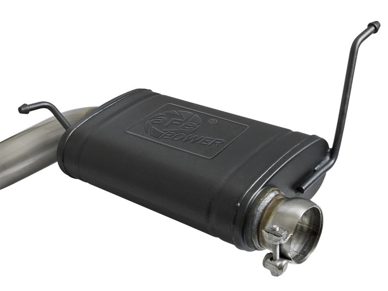 aFe MACH Force-Xp 3in 304 Stainless Steel Cat-Back Exhaust System 49-38059 Photo - Unmounted