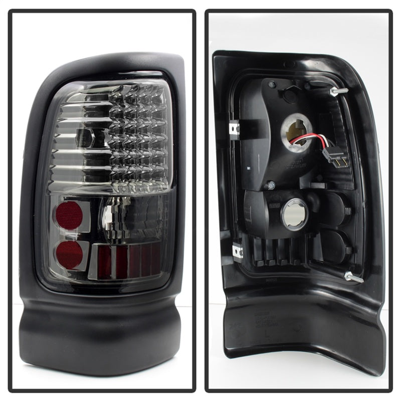 SPYDER Xtune Dodge Ram 1500 94-01 / Ram 2500/3500 94-02 LED Tail Lights Smoke ALT-ON-DRAM94-LED-SM 5012807 5012807 Photo - Unmounted