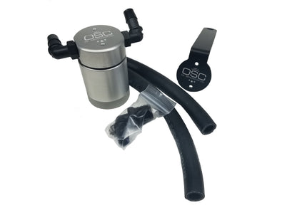 J&L 99-04 Ford Mustang SVT Cobra Passenger Side Oil Separator 3.0 - Clear Anodized 3018P-C 3018P-C Photo - Primary