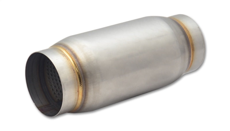 Vibrant Stainless Steel Race Muffler, 3.5" inlet/outlet x 9" Long 1796 Photo - Primary