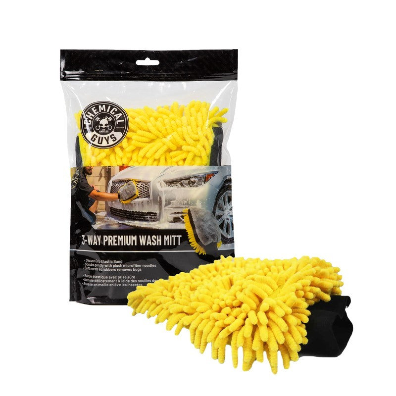 Chemical Guys Three-Way Premium Microfiber Wash Mitt (P12) MIC494 MIC494 User 1
