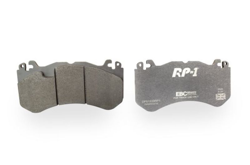 EBC Racing 2014+ Mercedes-Benz AMG GT RP-1 Race Front Brake Pads DP81939RP1 DP81939RP1 Photo - Primary