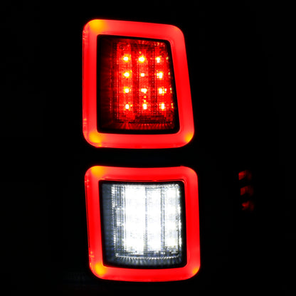 Anzo LED Black 13-17 Dodge Ram 1500/2500/3500 LED Taillights Black 311273 Photo - Unmounted