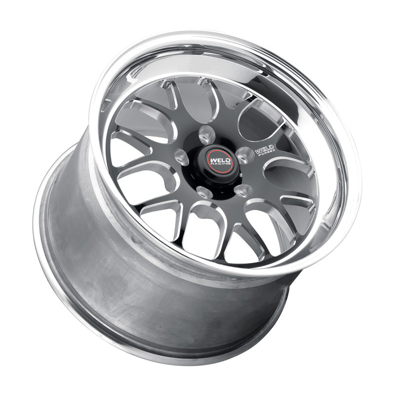 Weld S77 18x5 / 5x4.5 BP / 1.6in. BS Black Wheel (High Pad) - Non-Beadlock 77HB8050A16A 77HB8050A16A Photo - Primary