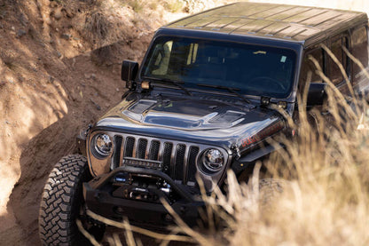 DV8 Offroad 18-22 Jeep Gladiator JT Cowl Light Bar Bracket LBJL-04 LBJL-04 User 3