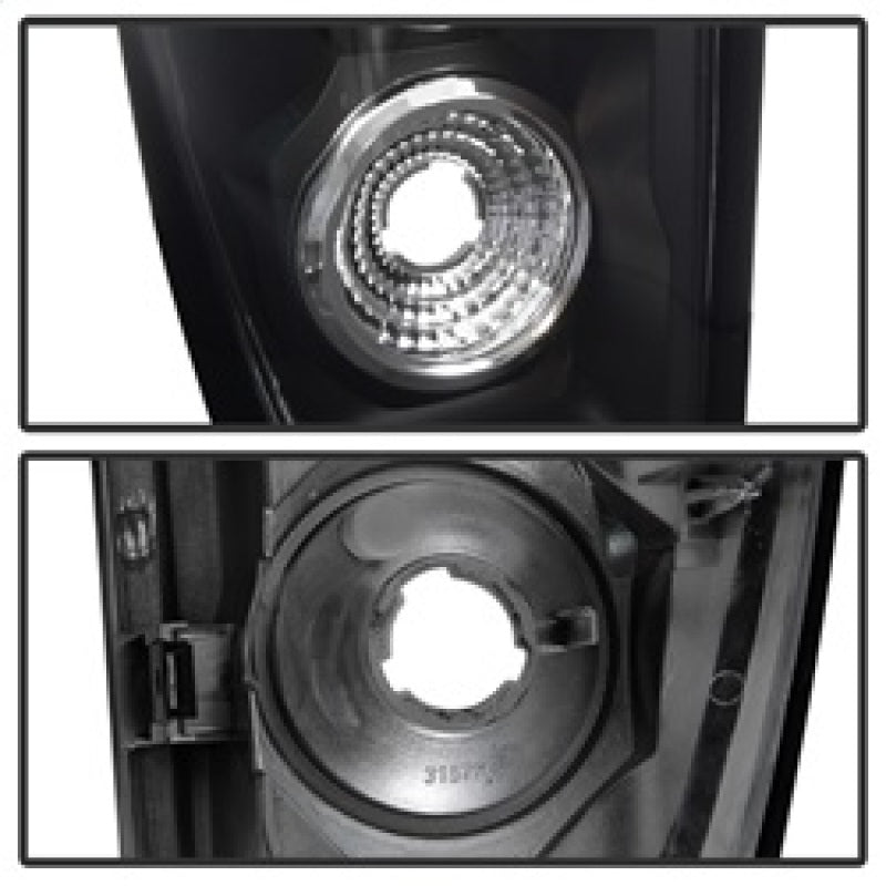 Spyder Chevy Avalanche 02-06 Euro Style Tail Lights Black ALT-YD-CAV04-BK 5001108 5001108 Photo - Unmounted