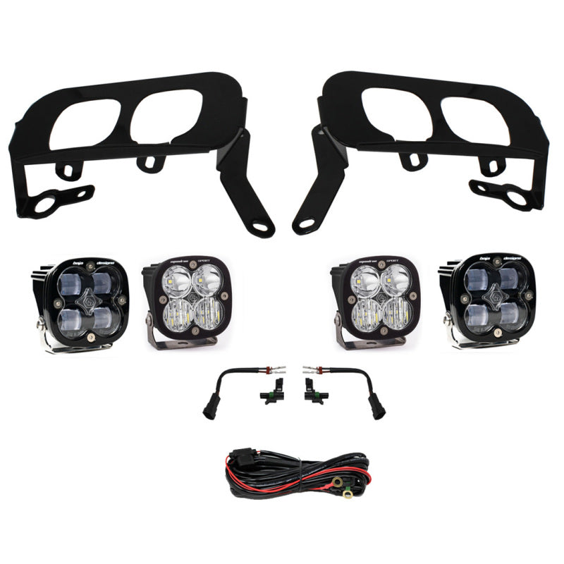 Baja Designs 14-15 Silverado 1500 White Fog Pocket Kit - 447530 User 1
