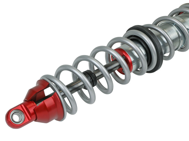 aFe 14-16 Polaris RZR 925/1000cc Sway-A-Way 2.5 Front Coilover Kit w/ Remote Reservoirs and Comp Adj 851-5600-01-CA 851-5600-01-CA Photo - Unmounted
