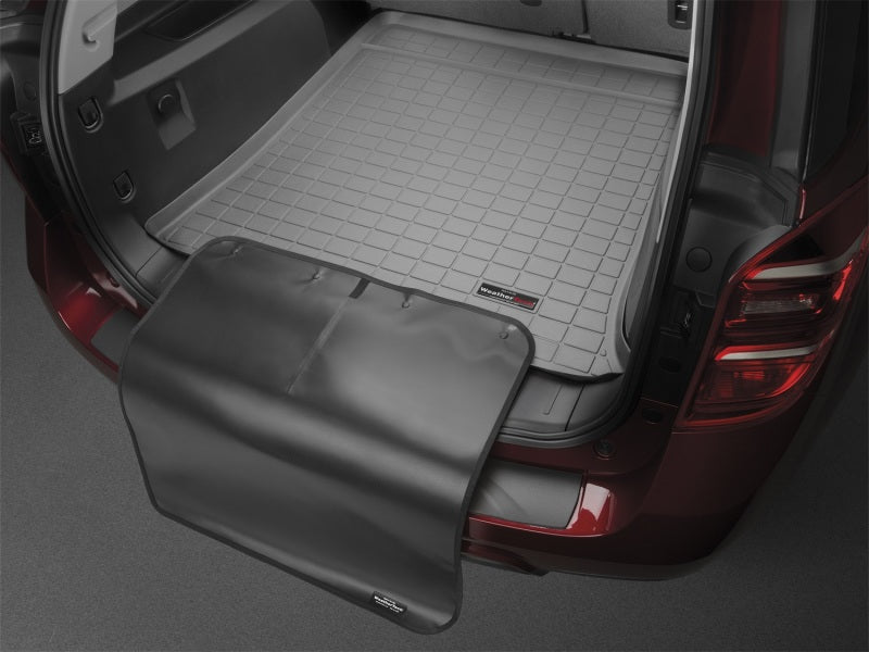 WeatherTech 22-23 Acura MDX Cargo With Bumper Protector - Grey 421438SK 421438SK Photo - Primary