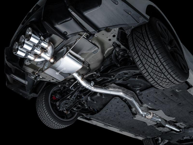 AWE Tuning 2024 Acura Integra Type S DE5 FWD Touring Edition Exhaust w/ Triple Chrome Silver Tips 3015-52335 3015-52335 Photo - Mounted