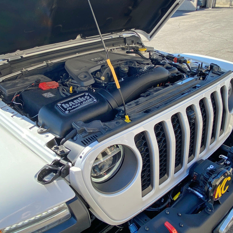 Banks Power 18-20 Jeep 3.6L Wrangler (JL) Ram-Air Intake System - Dry Filter 41843-D 41843-D Photo - Mounted