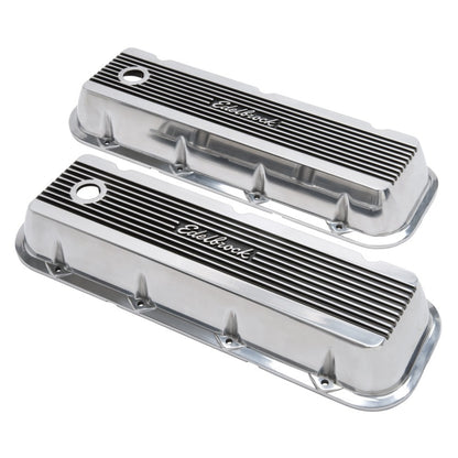 Edelbrock Elite II Valve Covers For Chevy Big-block V8 1965 & Later 4275 Photo - Unmounted