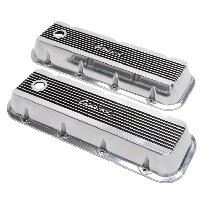 Edelbrock Elite II Valve Covers For Chevy Big-block V8 1965 & Later 4275 Photo - Unmounted