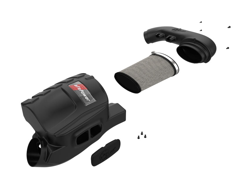 aFe Magnum Force Stage-2Si Cold Air Intake System w/ Pro Dry S Media BMW X5(F15)/X6(F16) 14-19 3.0L 54-83043D 54-83043D Photo - Unmounted