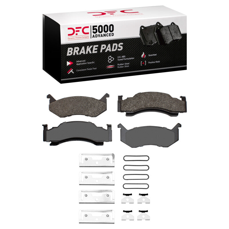 DFC DFC 5000 Advanced Semi Met Brake Pads Brakes, Rotors & Pads Brake Pads - OE main image