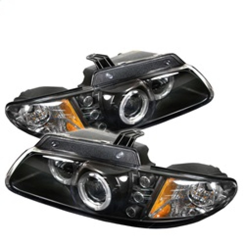 Spyder Dodge Caravan/Grand Caravan 96-00 Projector Headlights LED Halo LEDs- Blk PRO-YD-DC96-BK 5009692 5009692 Photo - Primary