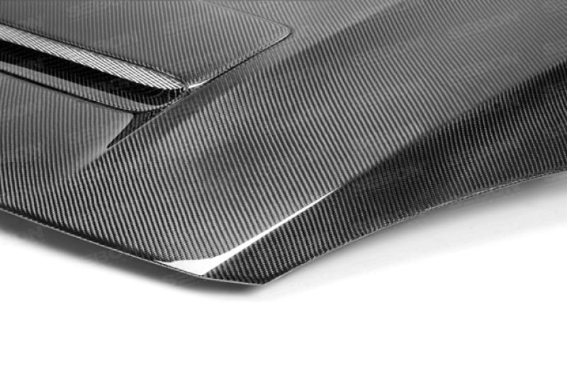 Seibon 10-12 Mazda MazdaSpeed3 OEM Style Carbon Fiber Hood HD1012MZ3-OE HD1012MZ3-OE Photo - Primary