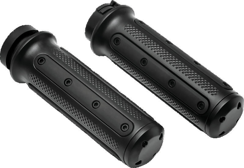 Kuryakyn Hvy Ind Grips Cbl Blk 6121 6121 Photo - Primary
