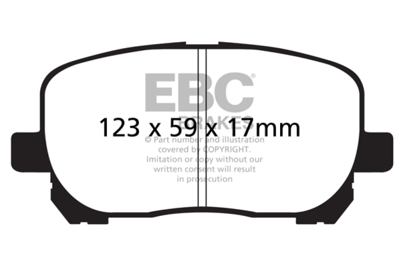 EBC Disc Brake Pad Set UD923 Photo - Primary