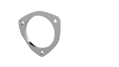 QTP 3.5in Weld-On QTEC 3 Bolt Flange 10350F 10350F Photo - Primary