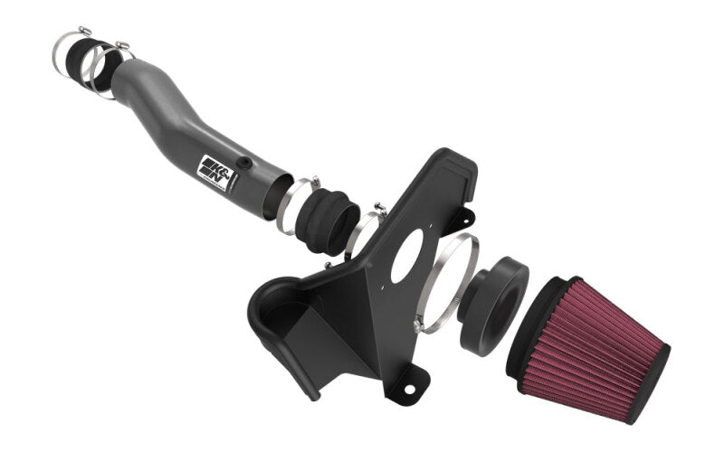 K&N Engineering K&N 22-24 Jeep Grand Cherokee L/WL 3.6L V6 Performance Air Intake System 77-1587KC 77-1587KC Photo - out of package