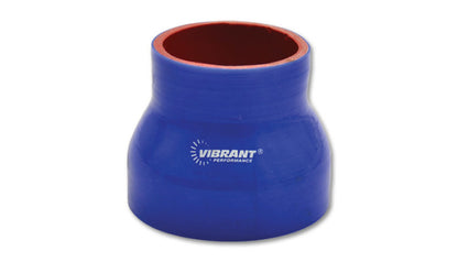 Vibrant Reducer Coupler, 2.00" I.D. x 2.50" I.D. x 3.00" long - Blue 2766B Photo - Primary
