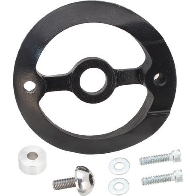 S&S Cycle S&S Stealth Air Cleaner Adapter for Stock Rushmore Cover 170-0261 170-0261 Photo - Primary