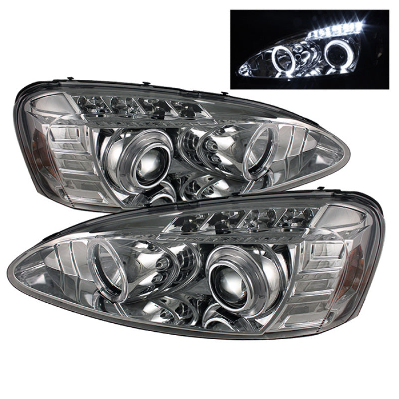 Spyder Pontiac Grand Prix 04-08 Projector Headlights LED Halo LED Chrm PRO-YD-PGP04-HL-C 5011671 5011671 Photo - Primary