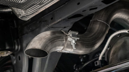Borla 21-22 Ford Bronco 2.3L 2DR/4DR T-304 Stainless Steel Cat-Back Touring Exhaust - Brushed 140897 140897 Photo - Close Up
