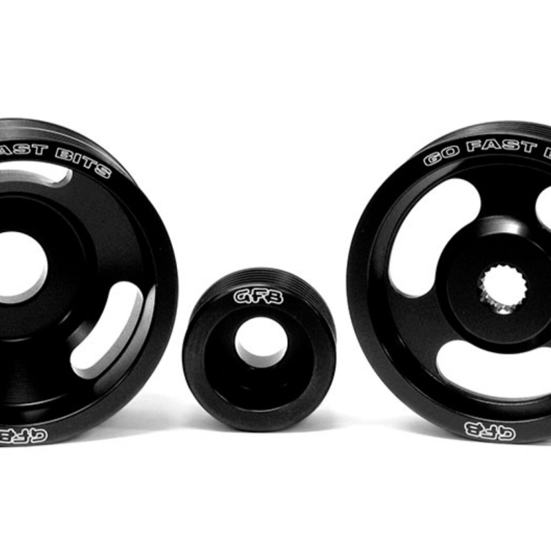 Go Fast Bits 04-10 WRX/STI 3 Piece Under-Drive Pulley Kit w/ Belts 2010 Photo - lifestyle view