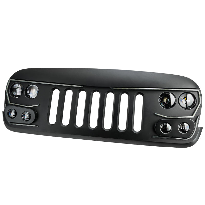 ORACLE Lighting Oracle VECTOR Series Full LED Grille - Jeep Wrangler JK - NA 5817-PRO 5817-PRO Photo - in package